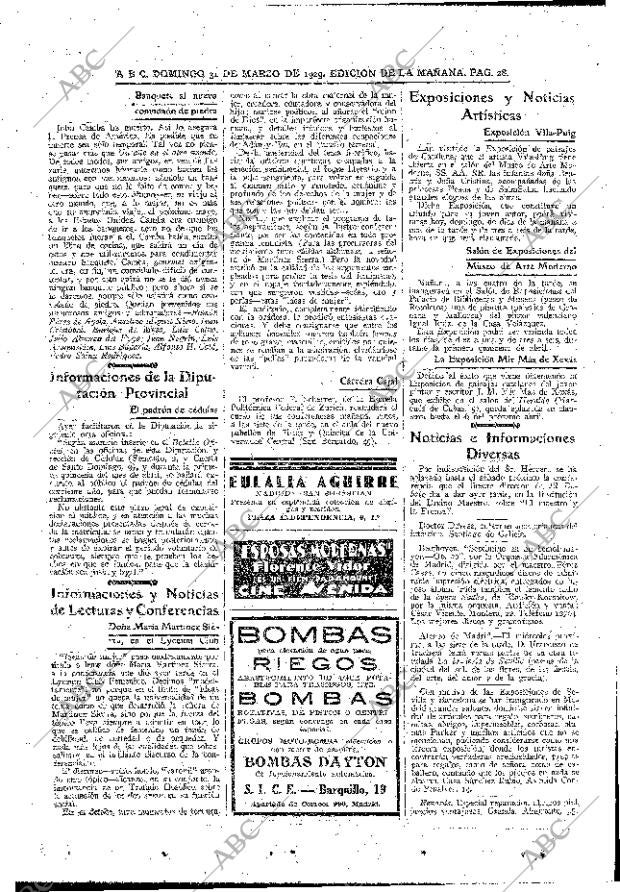 ABC MADRID 31-03-1929 página 28