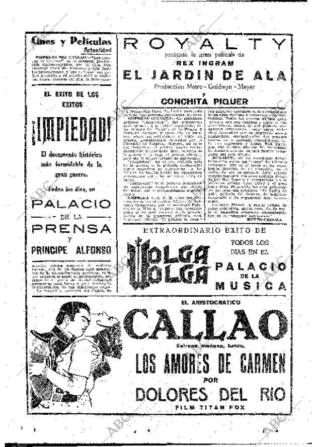 ABC MADRID 31-03-1929 página 32