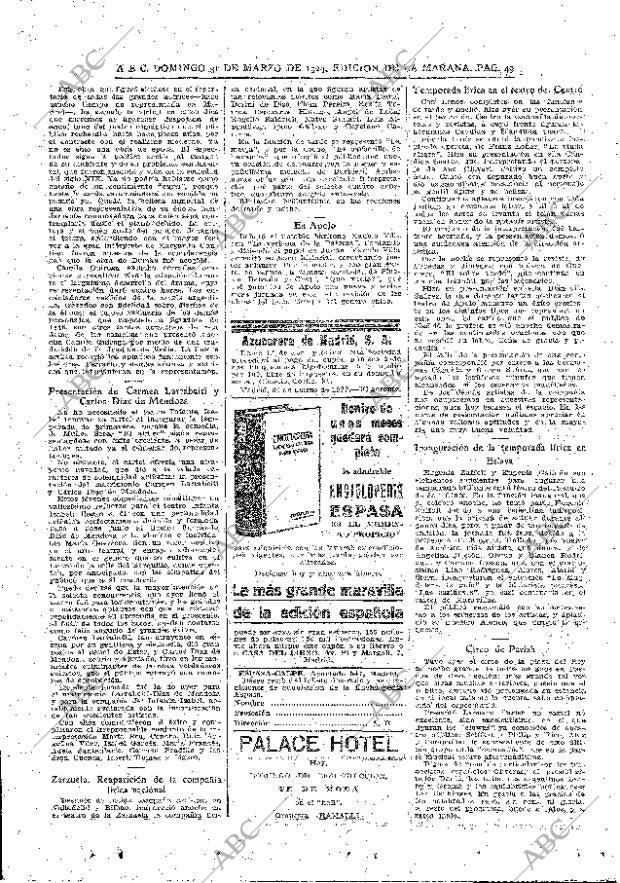 ABC MADRID 31-03-1929 página 49