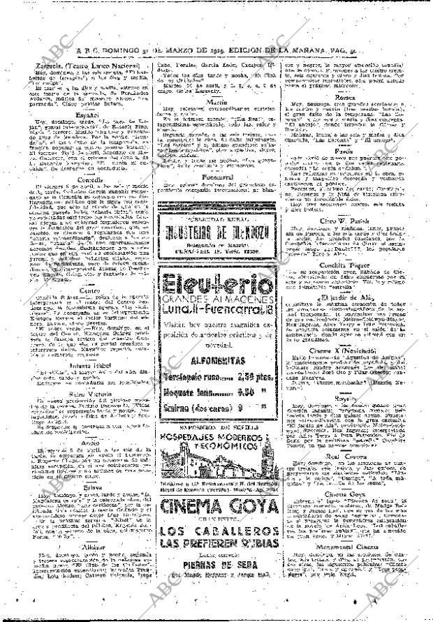 ABC MADRID 31-03-1929 página 50