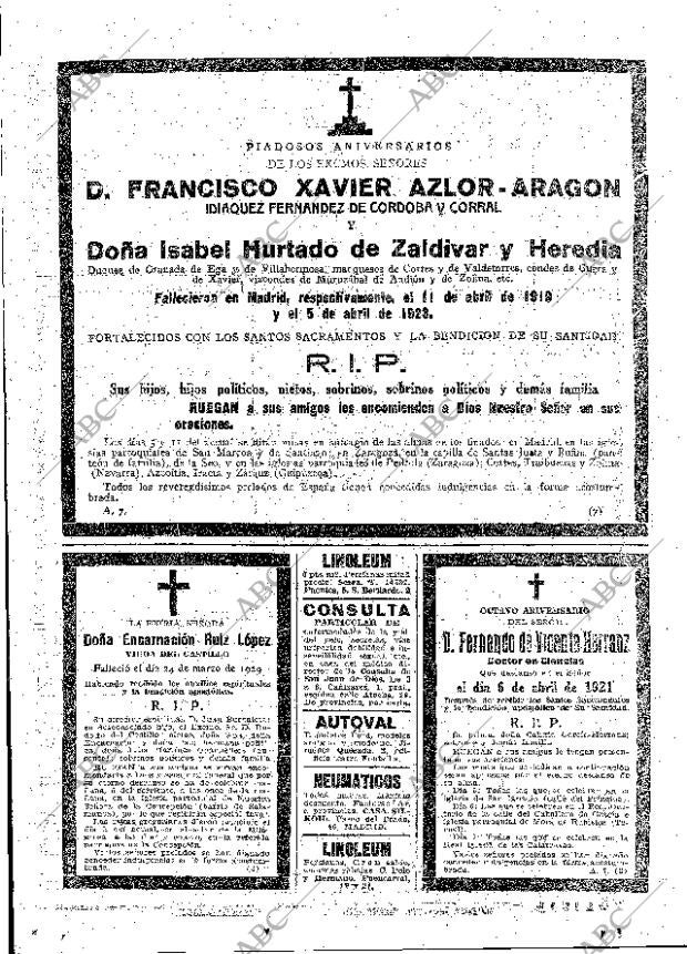 ABC MADRID 04-04-1929 página 35