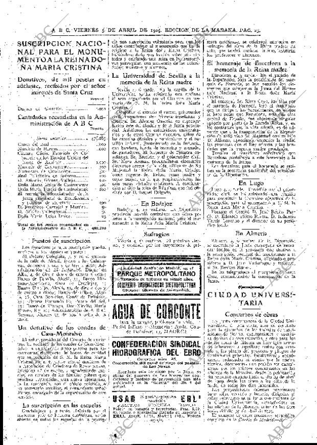 ABC MADRID 05-04-1929 página 25