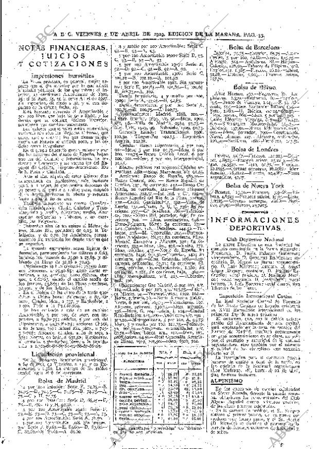 ABC MADRID 05-04-1929 página 35