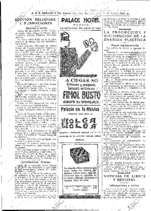 ABC MADRID 06-04-1929 página 40