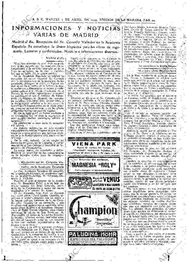 ABC MADRID 09-04-1929 página 29