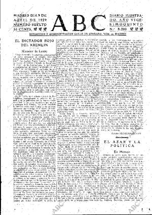 ABC MADRID 09-04-1929 página 3