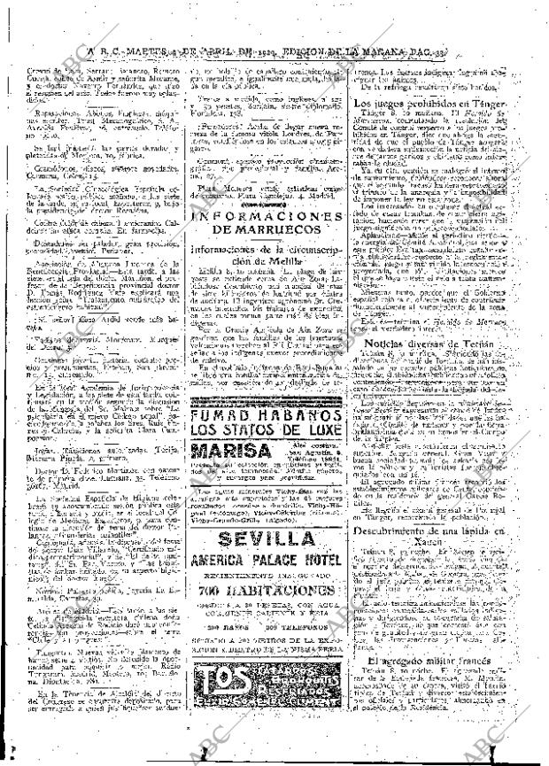 ABC MADRID 09-04-1929 página 33