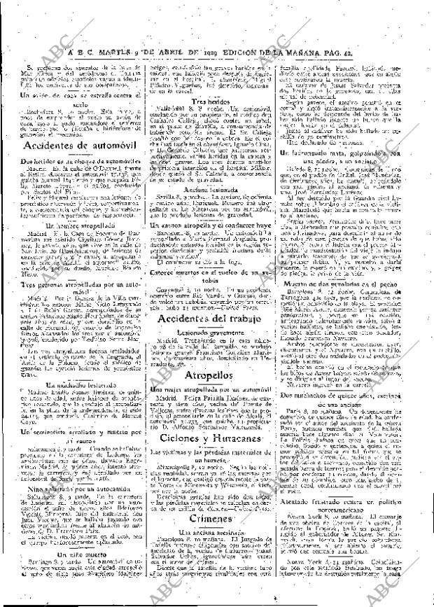ABC MADRID 09-04-1929 página 42