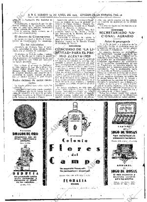 ABC MADRID 13-04-1929 página 20