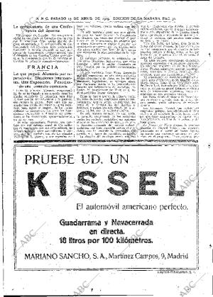 ABC MADRID 13-04-1929 página 30