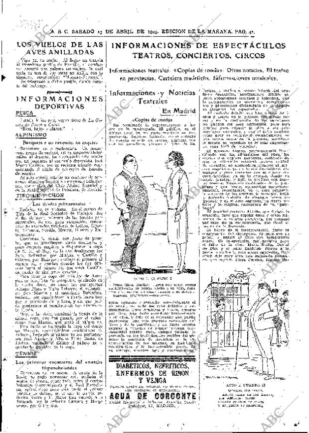 ABC MADRID 13-04-1929 página 41