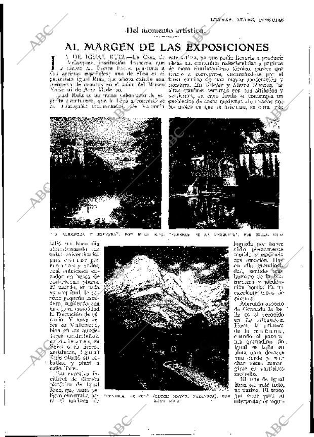 BLANCO Y NEGRO MADRID 14-04-1929 página 15