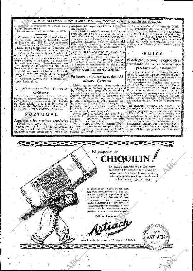 ABC MADRID 16-04-1929 página 34