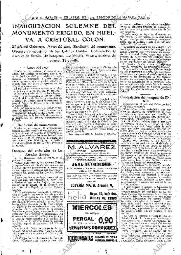 ABC MADRID 23-04-1929 página 25