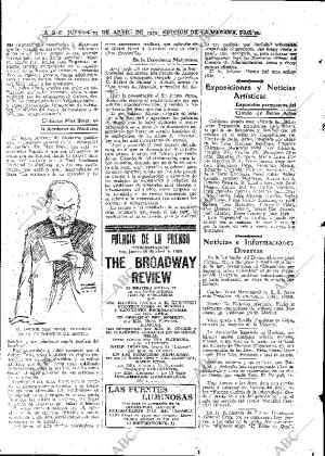 ABC MADRID 25-04-1929 página 22