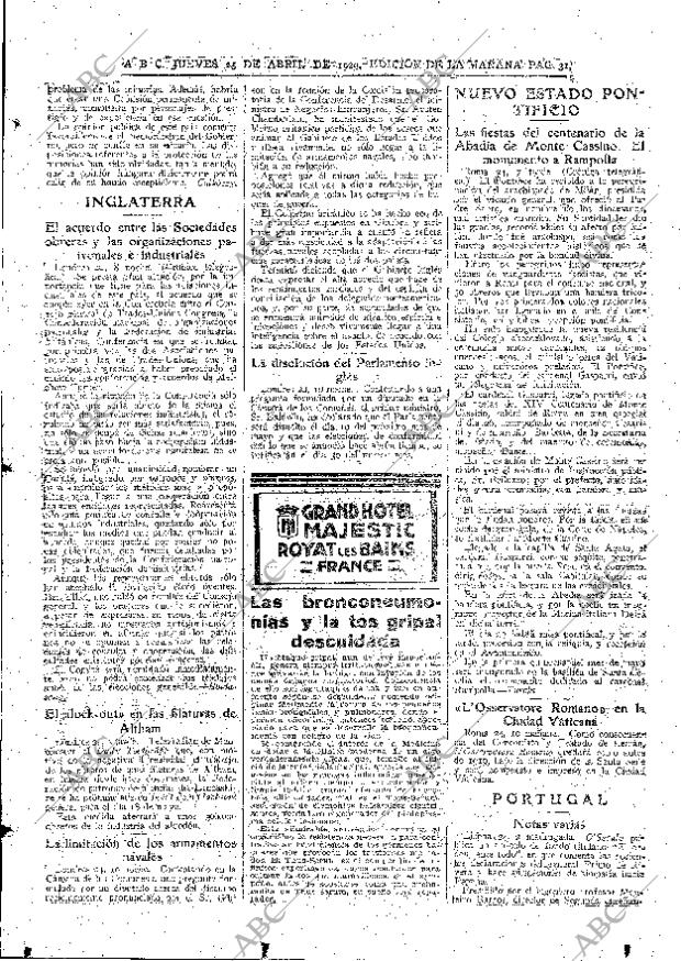 ABC MADRID 25-04-1929 página 31
