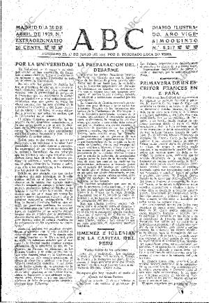 ABC MADRID 28-04-1929 página 23