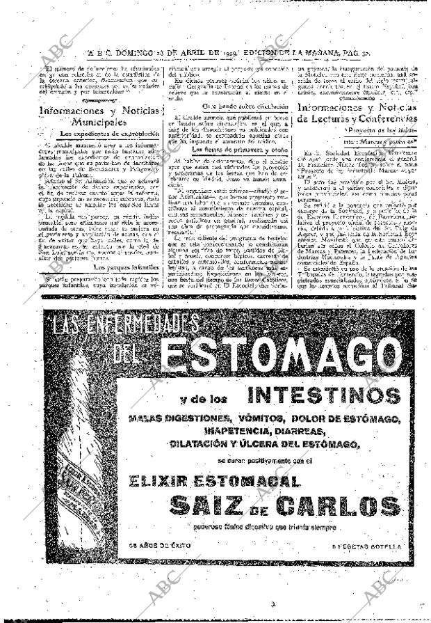 ABC MADRID 28-04-1929 página 32