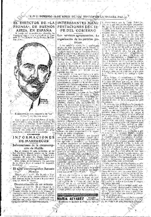 ABC MADRID 28-04-1929 página 35