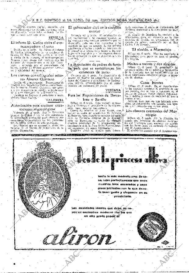ABC MADRID 28-04-1929 página 46