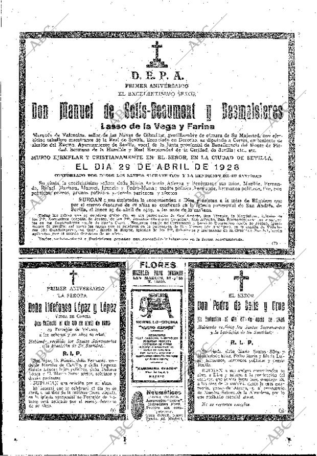 ABC MADRID 28-04-1929 página 61