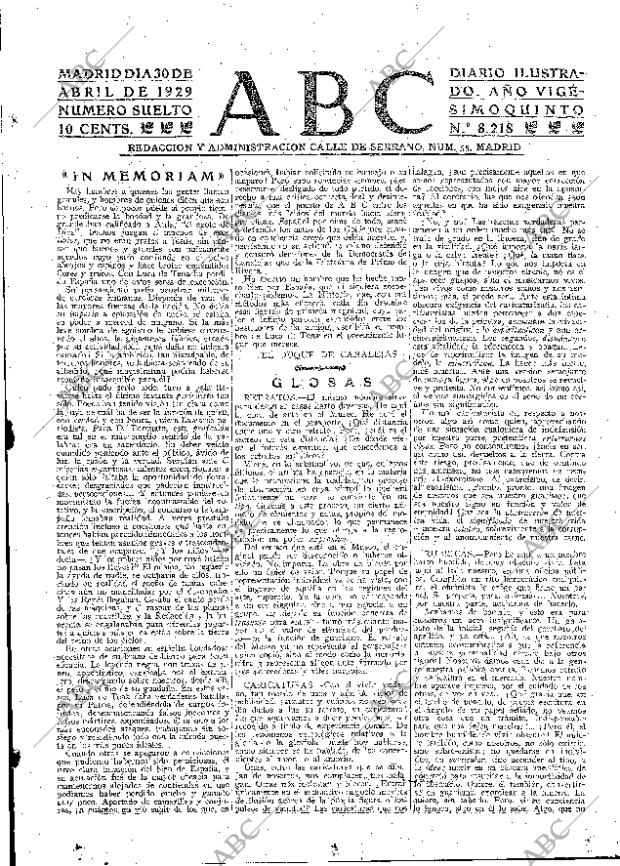 ABC MADRID 30-04-1929 página 3