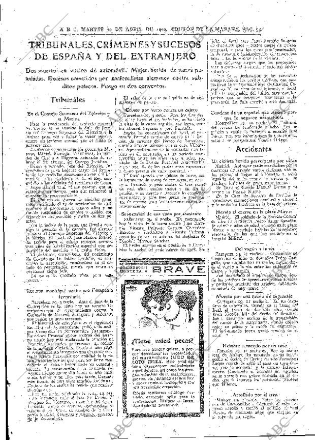 ABC MADRID 30-04-1929 página 35