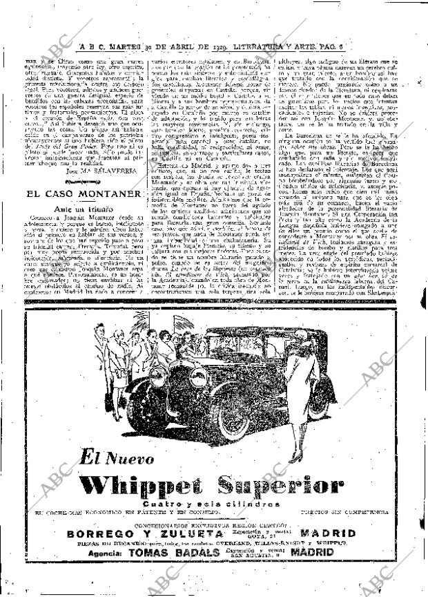 ABC MADRID 30-04-1929 página 6