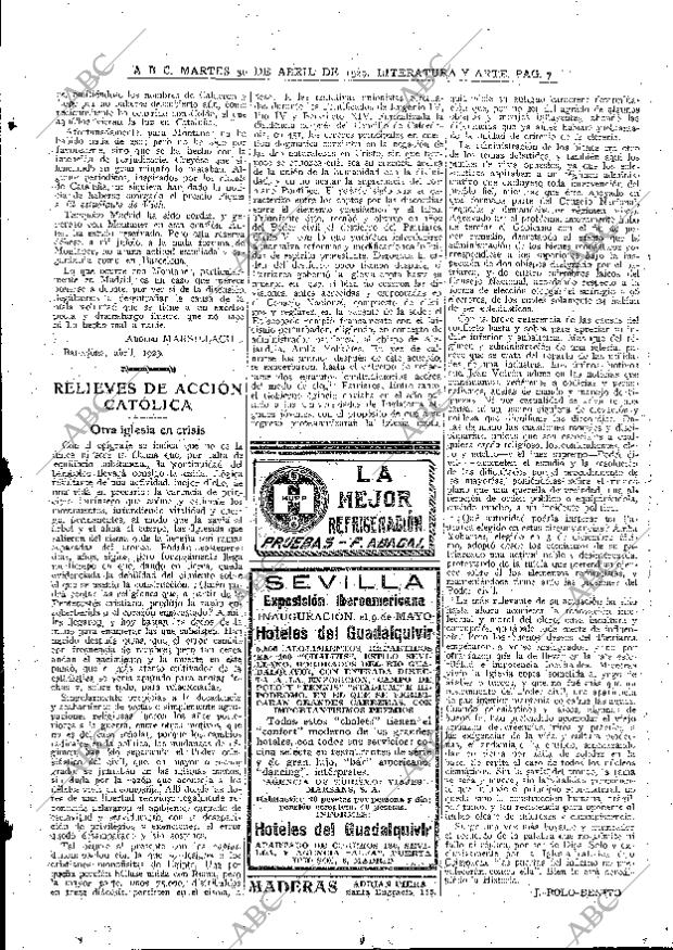 ABC MADRID 30-04-1929 página 7