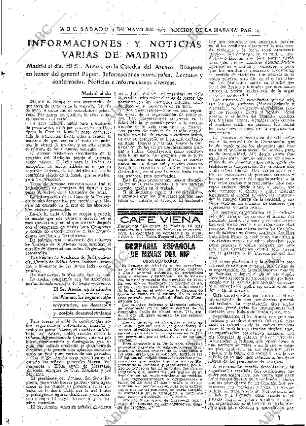 ABC MADRID 04-05-1929 página 19