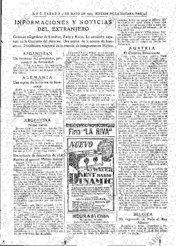 ABC MADRID 04-05-1929 página 31