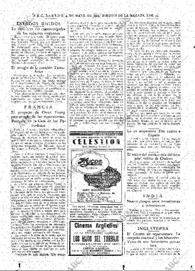 ABC MADRID 04-05-1929 página 32