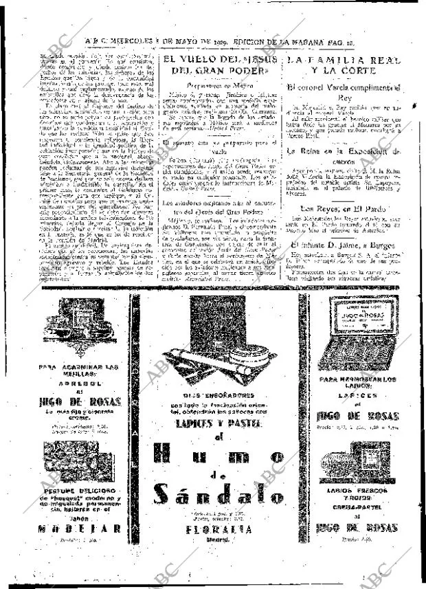 ABC MADRID 08-05-1929 página 16