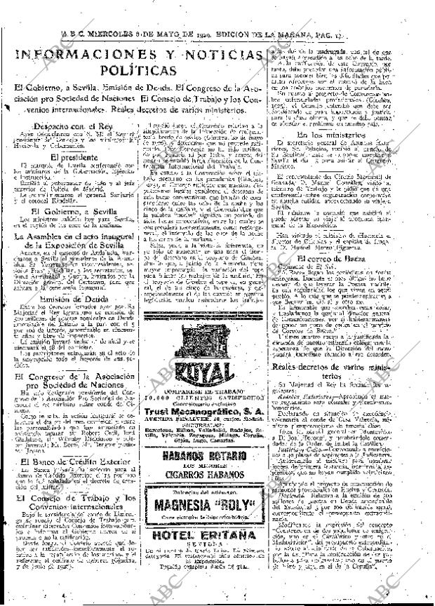 ABC MADRID 08-05-1929 página 17