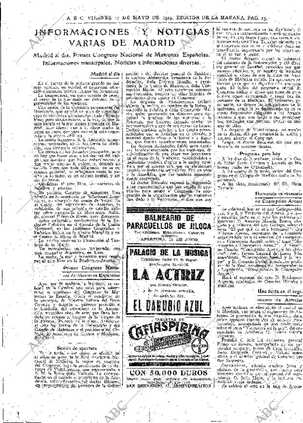 ABC MADRID 17-05-1929 página 23