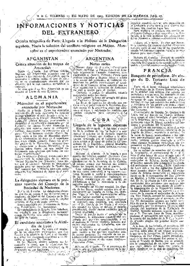 ABC MADRID 17-05-1929 página 27