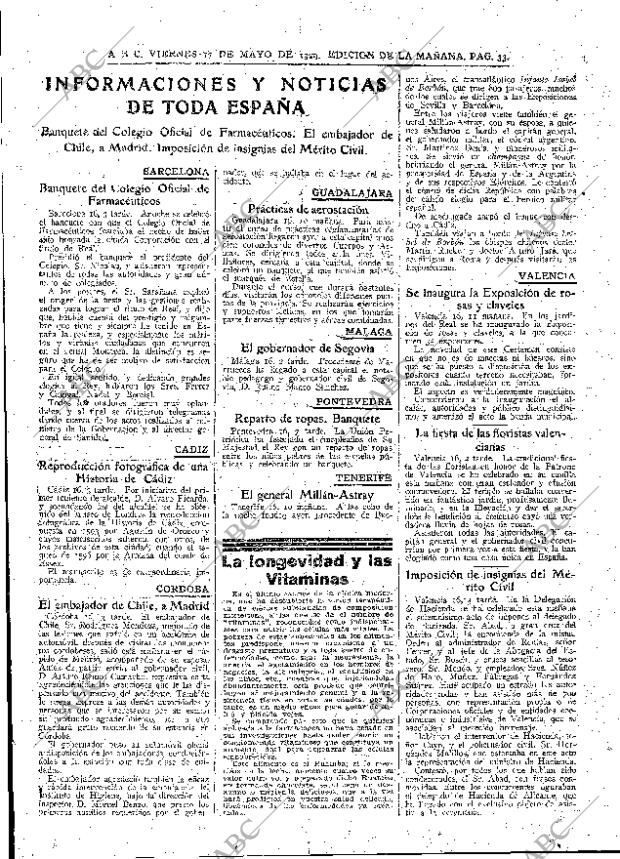 ABC MADRID 17-05-1929 página 33