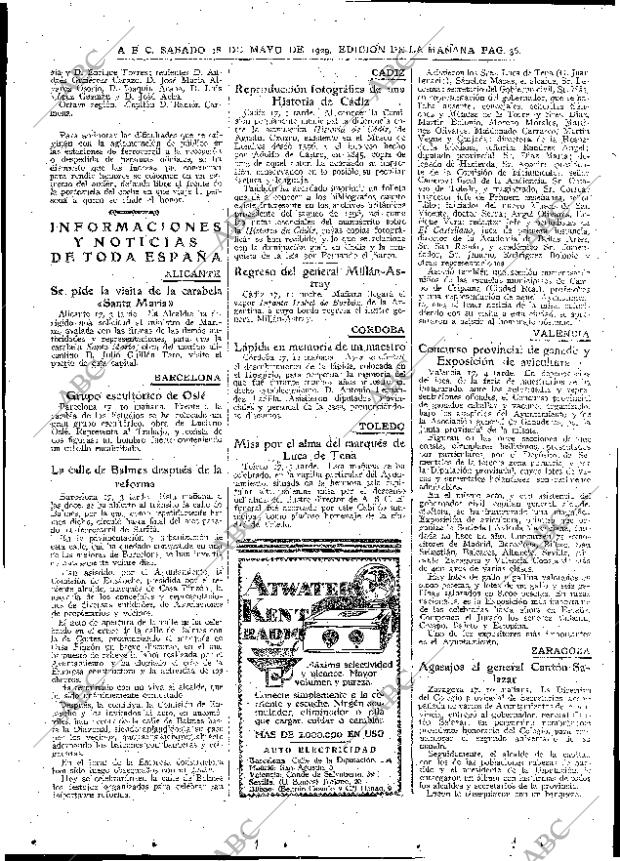 ABC MADRID 18-05-1929 página 36