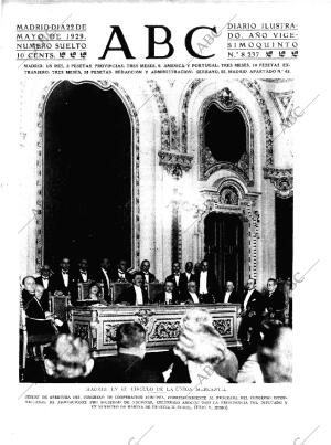 ABC MADRID 22-05-1929 página 1