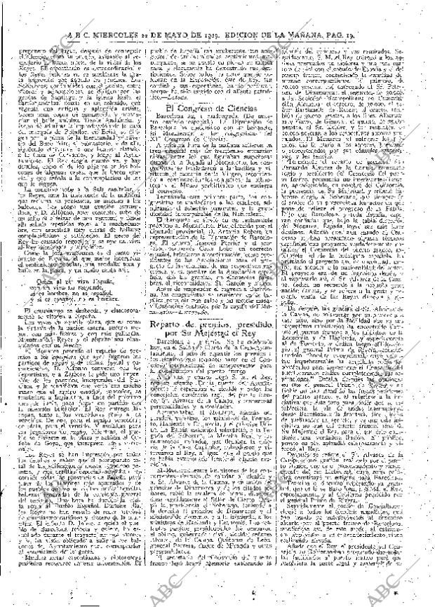ABC MADRID 22-05-1929 página 19