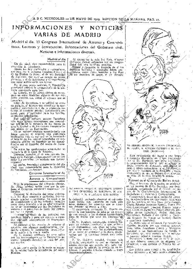 ABC MADRID 22-05-1929 página 27