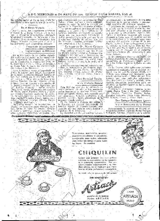 ABC MADRID 22-05-1929 página 28
