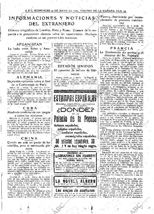 ABC MADRID 22-05-1929 página 35