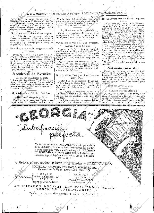 ABC MADRID 22-05-1929 página 40