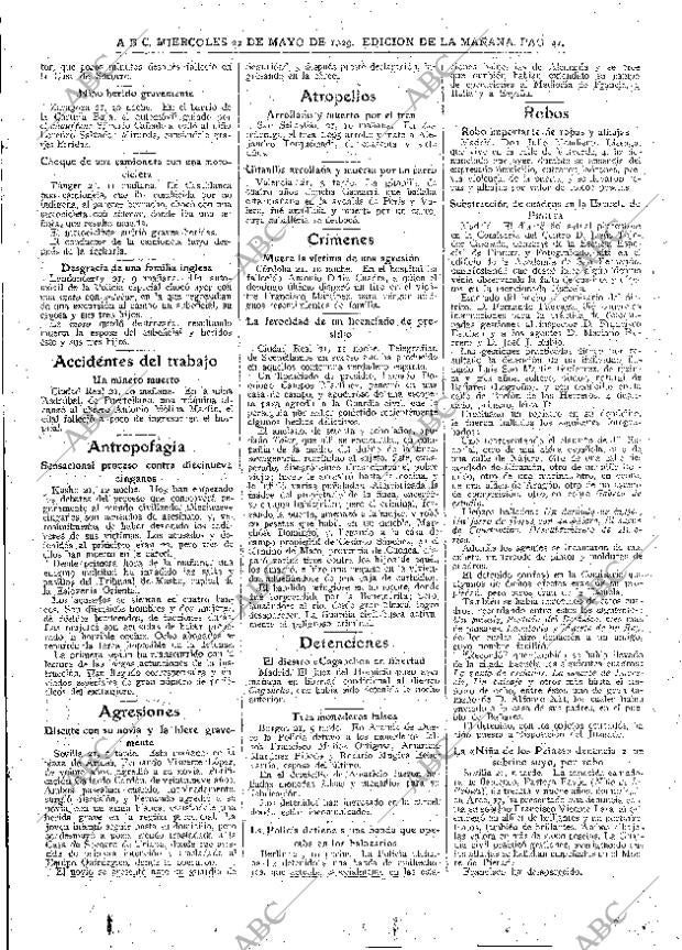 ABC MADRID 22-05-1929 página 41