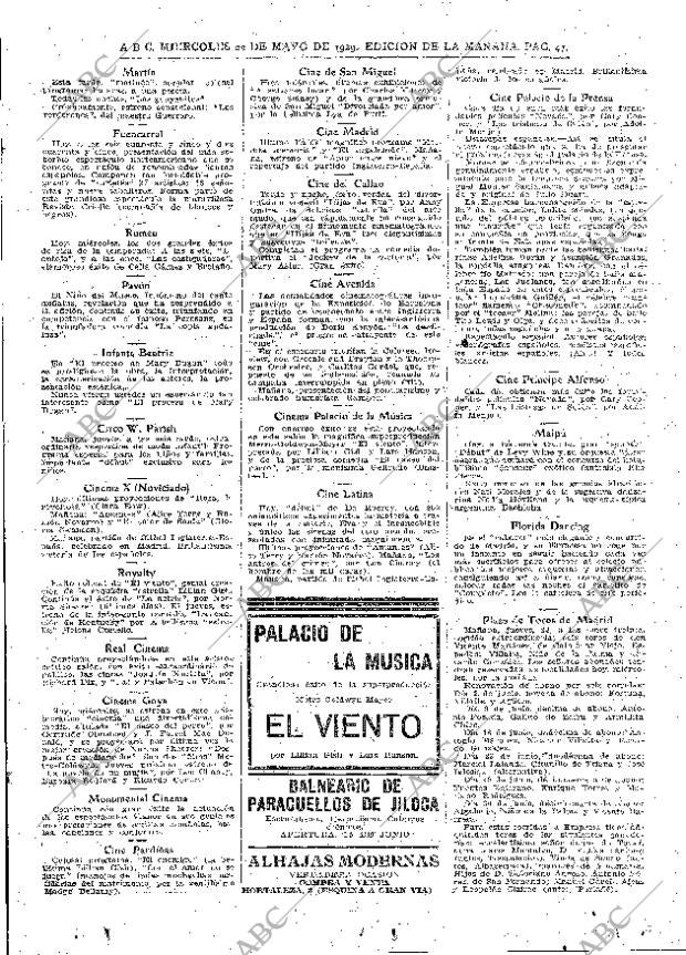 ABC MADRID 22-05-1929 página 47