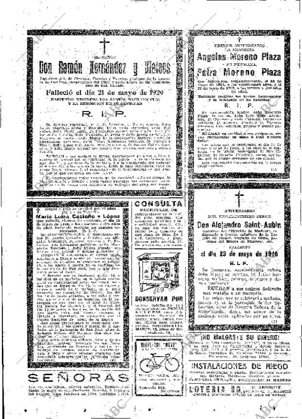 ABC MADRID 22-05-1929 página 56