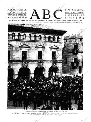 ABC MADRID 23-05-1929 página 1