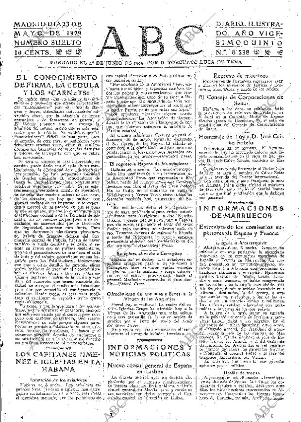 ABC MADRID 23-05-1929 página 15