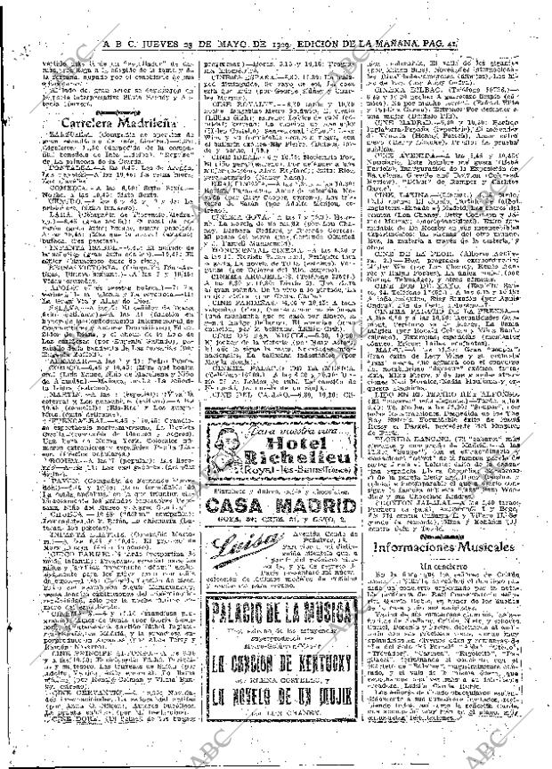 ABC MADRID 23-05-1929 página 41